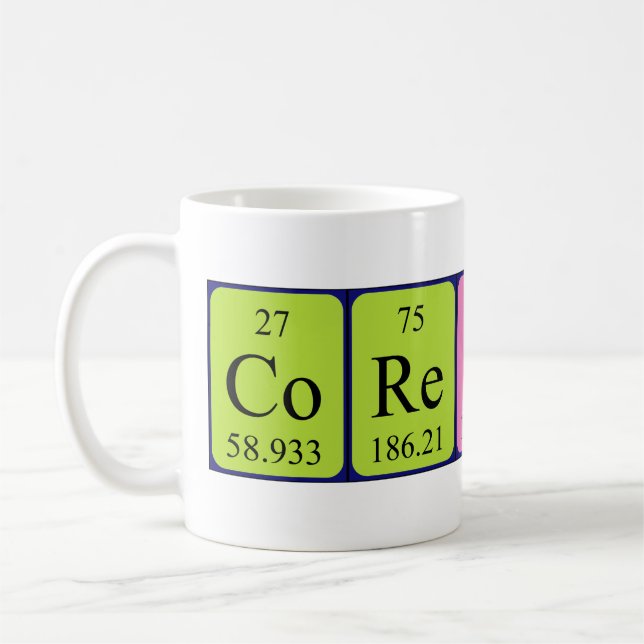 Corentin Periodenname Tasse (Links)