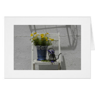 Corepsis sur l'ancienne chaise