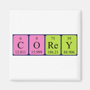 Corey Periodenmagnet Magnet