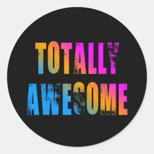 COREY TIGER 1980ER RETRO GANZ PHANTASTISCH RUNDER AUFKLEBER