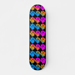 COREY TIGER 1980er TIGER TRACKS MEHRFARBIG Skateboard