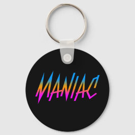 COREY TIGER 1980s RETRO MANIAC Schlüsselanhänger