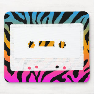 Corey Tiger 80er Cassette Tape Mousepad
