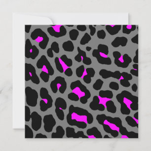 Corey Tiger 80er Leopard-Flecken (Grau)