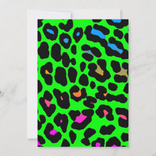 Corey Tiger 80er Leopard Flecken (Grün)