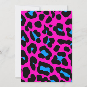 Corey Tiger 80er Leopard-Flecken (Pink)