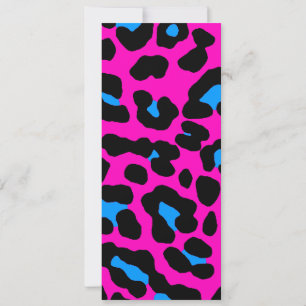 Corey Tiger 80er Leopard-Flecken (Pink)