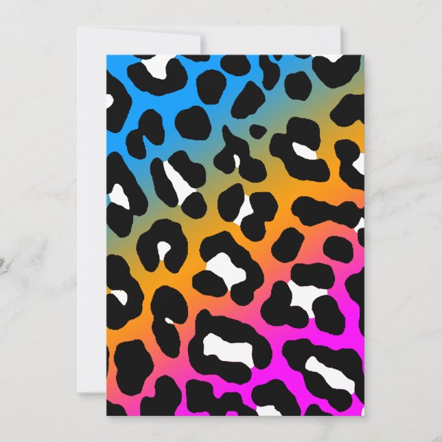 Corey Tiger 80er Leopard Spots (Multicolor) (Vorderseite)