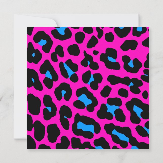 Corey Tiger 80er Leopard Spots (pink) (Vorderseite)