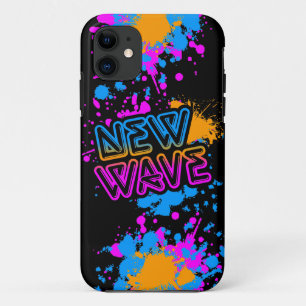Corey Tiger 80er Neon New Wave Farbklecksdesign Case-Mate iPhone Hülle