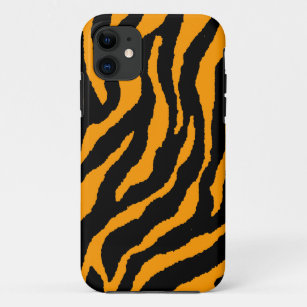 Corey Tiger 80er Neon Tiger Streifen (Orange) Case-Mate iPhone Hülle