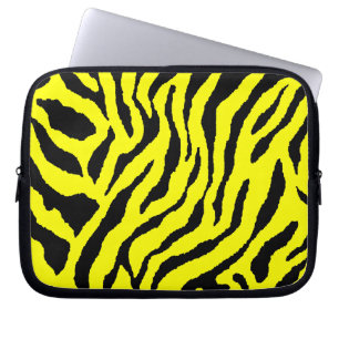 Corey Tiger 80er Neon-Tigerdruck Laptopschutzhülle