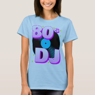 Corey Tiger 80er Retro 80er DJ T-Shirt