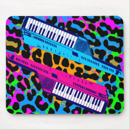Corey Tiger 80er Retro Keytar Vintag Mousepad