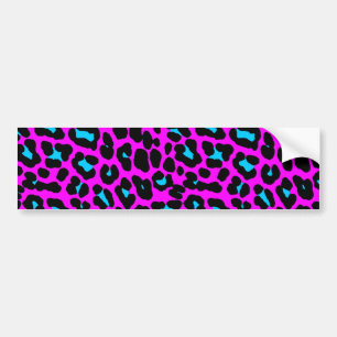Corey Tiger 80er Retro Leopard Spots Autoaufkleber
