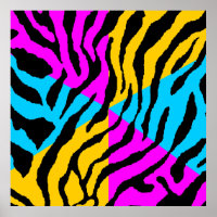 Corey Tiger 80er Retro Tiger Muster
