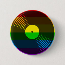 Corey Tiger 80er Retro Vintag Vinyl Record Button