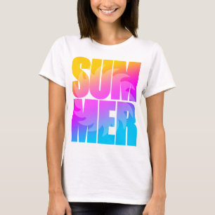 Corey Tiger 80er Sommer Sonne T-Shirt