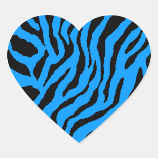 Corey Tiger 80er Tiger Streifen Herz-Aufkleber