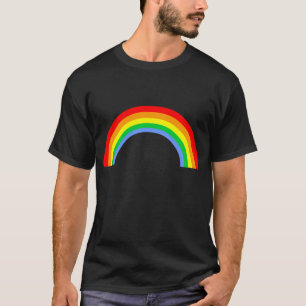 Corey Tiger 80er Vintage Regenbogen T-Shirt
