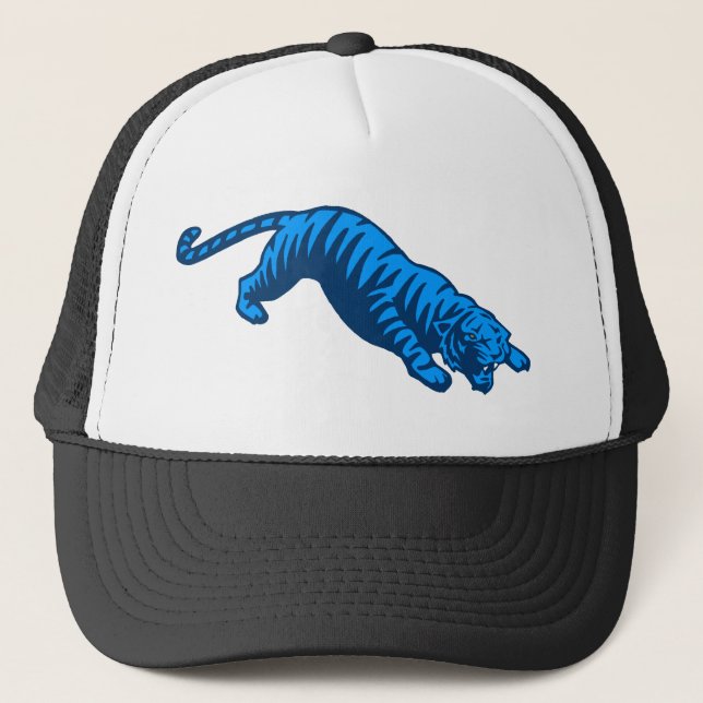 COREY TIGER 80'S CROUCHED TIGER TRUCKERKAPPE (Vorderseite)