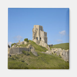 Corfe Castle, Corfe, Dorset, England Magnet