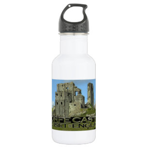 Corfe Castle Edelstahlflasche