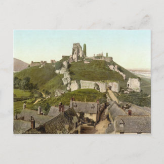 Corfe Castle, Isle of Purbeck, Dorset c.1895 Postkarte