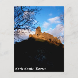 Corfe Castle Postkarte