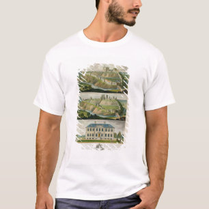 Corfe Schloss in seinem ursprünglichen Staat, wie T-Shirt