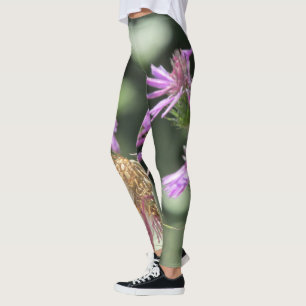 Corfu Lilac Wildblumen  Leggings