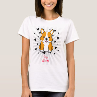 Corgi Alert ! t-shirt mignon