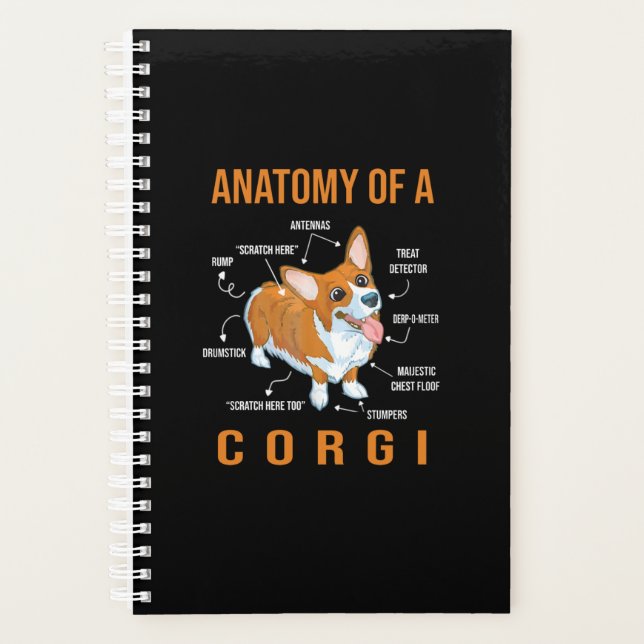 corgi amoureux des chiens drôle  (Devant)