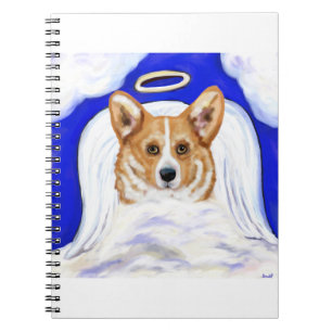 Corgi Angel Notizblock