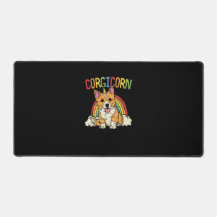 Corgi Artikel für Frauen & Mädchen Corgicorn T-Shi Schreibtischunterlage