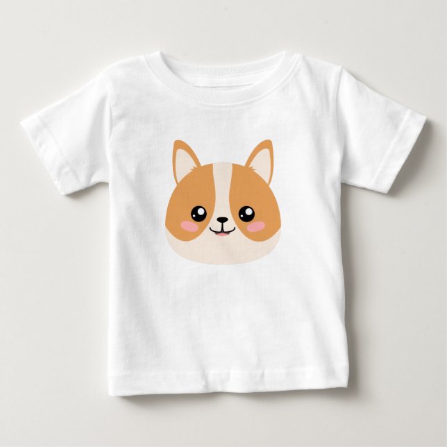 Corgi Baby T-shirt (Vorderseite)