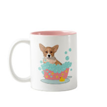 Corgi-Bad-Zeit