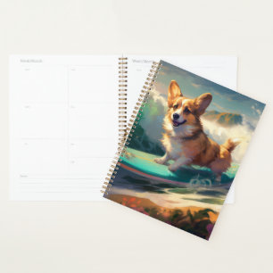 Corgi Beach Surf Peinture