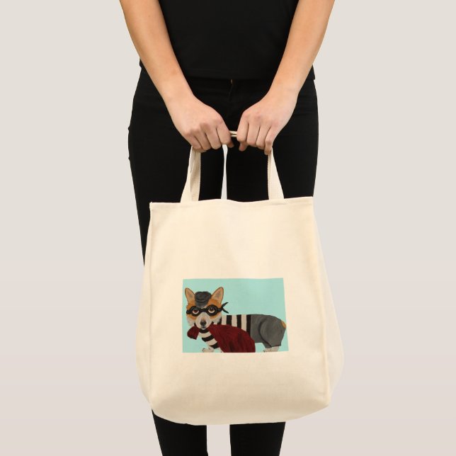 Corgi Burglar Tragetasche (Vorderseite (Produkt))