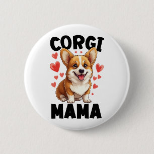 Corgi Button