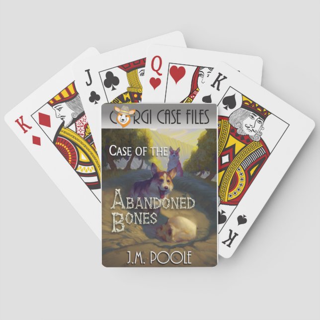 Corgi Case Files Play Cards - CCF10 Serie Spielkarten (Rückseite)