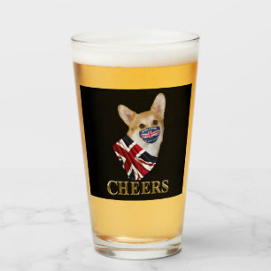CORGI CHEERS GLAS