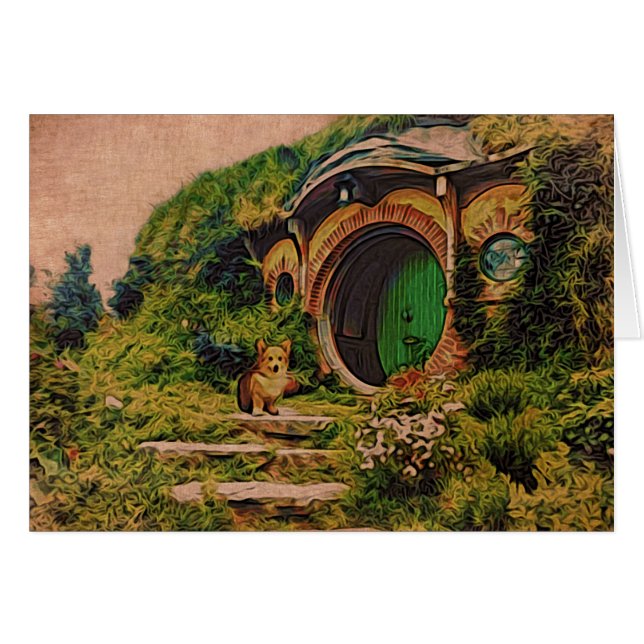 Corgi chez Hobbiton (Devant Horizontal)