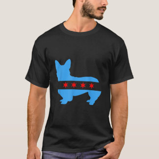Corgi Chicago Dog Lover T-Shirt