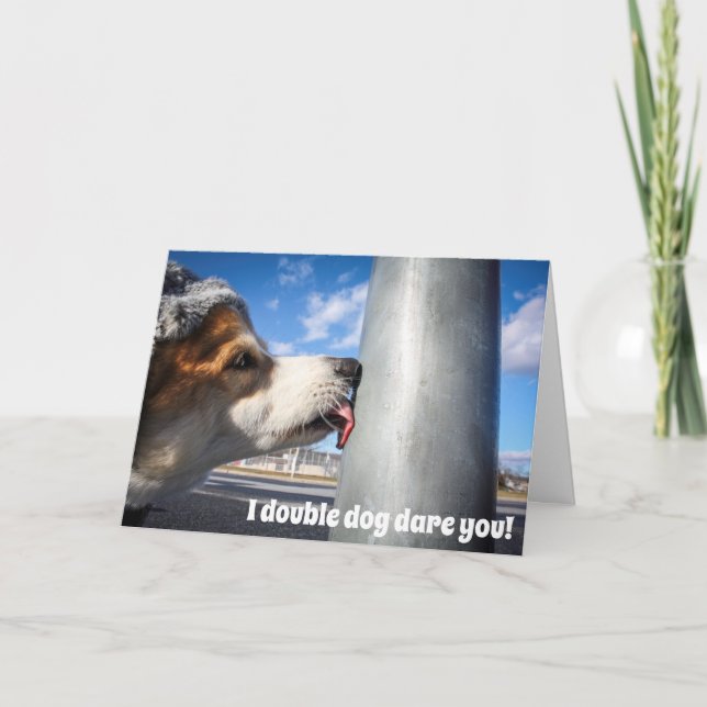 Corgi Christmas Story Card Karte (Vorderseite)