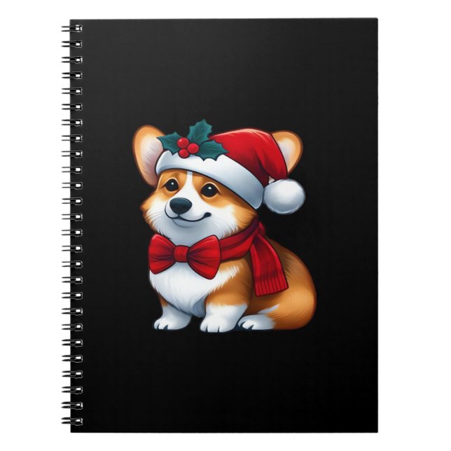 Corgi Claus A Pawsitively Merry Christmas Classic  Notizblock (Vorderseite)