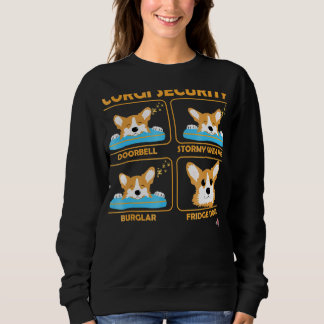 Corgi Corgi Security Corgi Sweatshirt