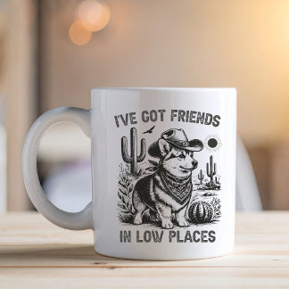 Corgi Cowboy Funny Dog Mug Kaffeetasse