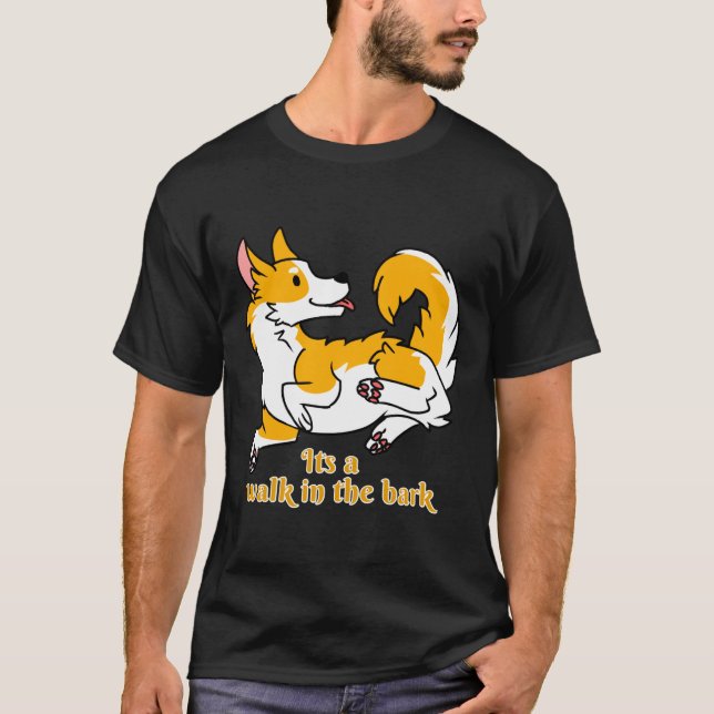 Corgi Cuddle T-Shirt (Vorderseite)