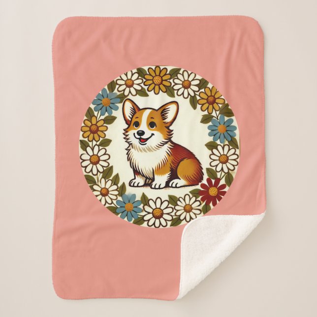 Corgi Daisy Sherpadecke (Vorderseite)